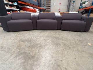 3 butacas cine en casa - Marrón