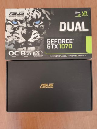 Asus Geforce GTX 1070 Dual OC 8GB
