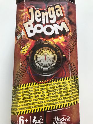 Jenga Boom Hasbro juego de mesa