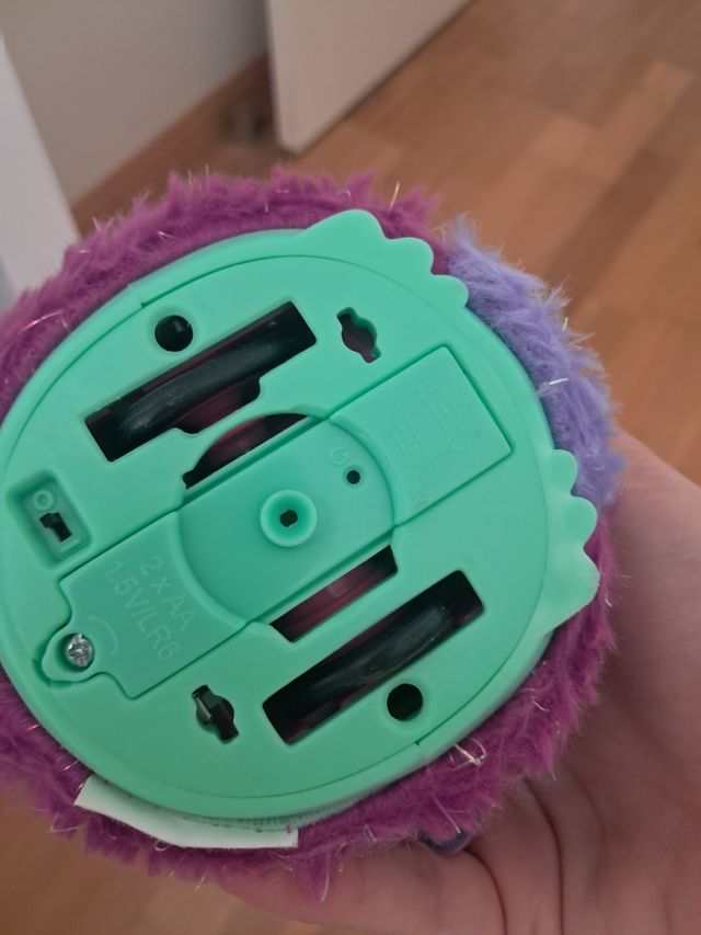 Hatchimal interactivo morado,  juguete para niños