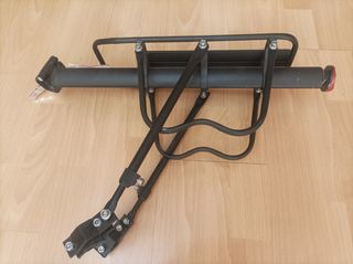 Portaequipajes Bicicleta - Negro