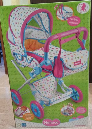 Carrito bebé Nenuco rosa