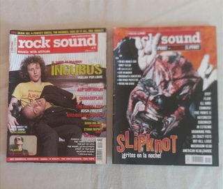 Revistas Rocksound Años 2002-2003.