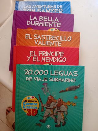 Lote 5 Cuentos en 3D