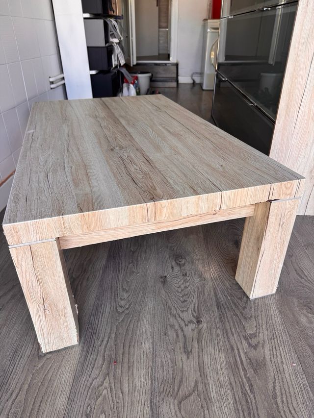 Mesa centro madera - beige