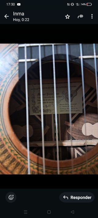 Guitarra flamenca artesana Manuel Pérez P