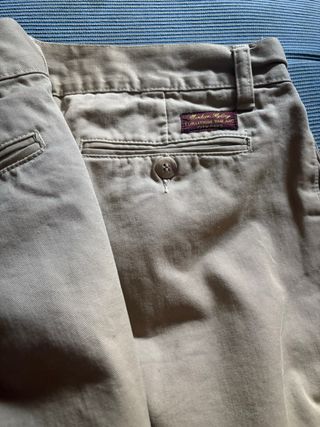 Pantalón chino beige talla 42