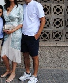 Vestido verde con flecos. Sólo vendo en Canarias.