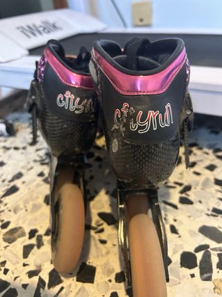 Botas patinaje velocidad Cityrun Crystal