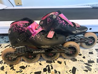 Botas patinaje velocidad Cityrun Crystal