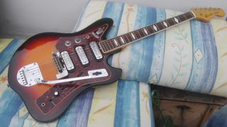 Guitarra eléctrica Welson Super Jazz de 1965