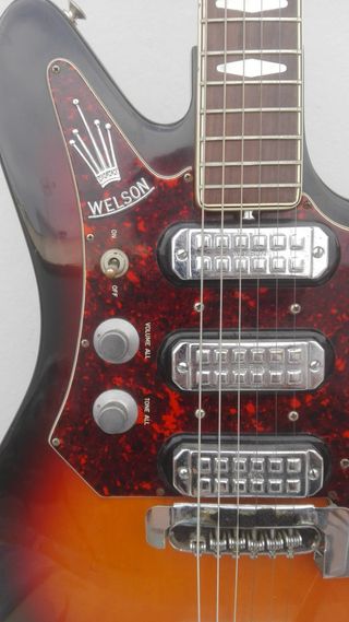 Guitarra eléctrica Welson Super Jazz de 1965