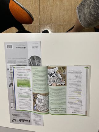 libro English Fille b1 EOI curso 2024-2025

