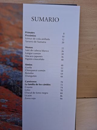 Enciclopedia de los animales. Mamíferos II y DVD.