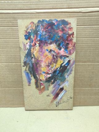 Retrato al óleo - Rostro pintado