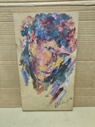 Retrato al óleo - Rostro pintado