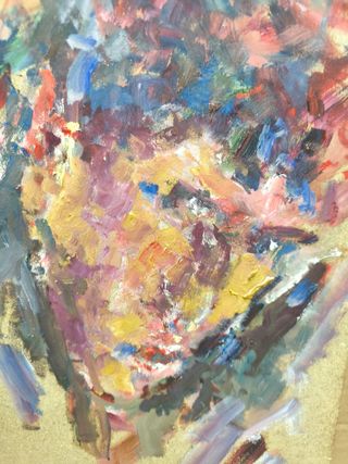 Retrato al óleo - Rostro pintado