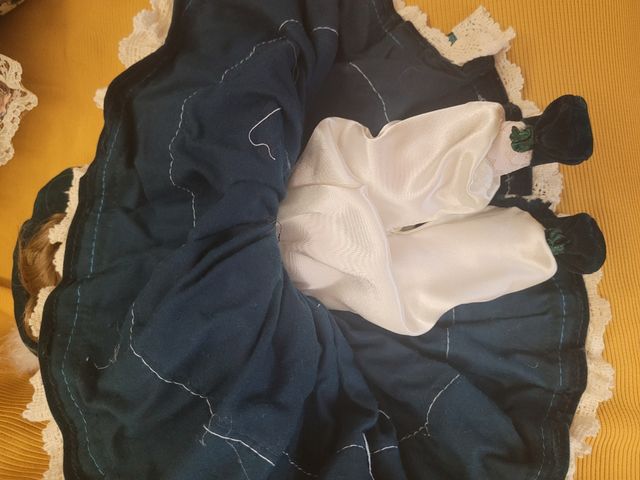 3 Bambole Porcellana Vintage