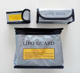 Set Lipo Safe Bag Custodia Di Sicurezza Batterie