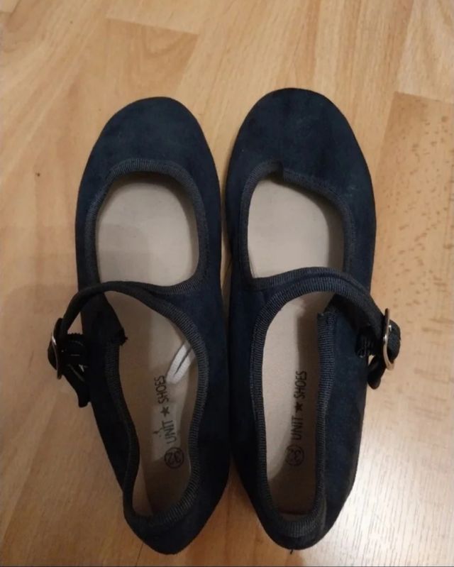 Bailarinas niña Unit Shoes azules nº 32