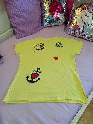 Maglia bimba estiva - Travel with Heart