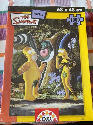 Puzzle Los Simpsons 1000 piezas