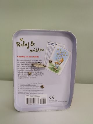 Caja de música con cuentos infantiles para dormir