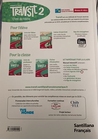 TRANSIT 2 PACK CAHIER+LIVRE