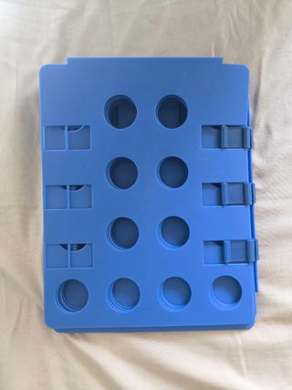 Plegador ropa azul - Ahorra espacio