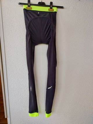 Pantaloni bici donna M - invernali Triban