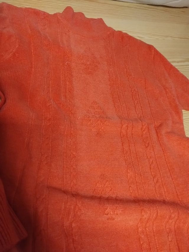 2 Jerséis punto mujer - azul, naranja