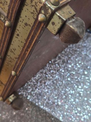 Caja vintage estilo baúl