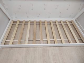 Cama tipi infantil blanca