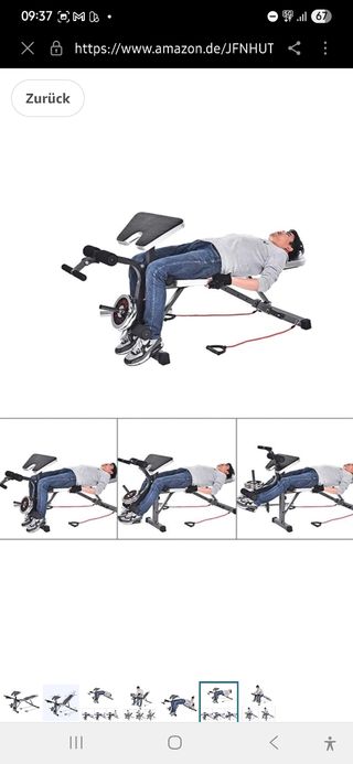Banco de pesas,Estación de fitness,Home Gym,nuevo!