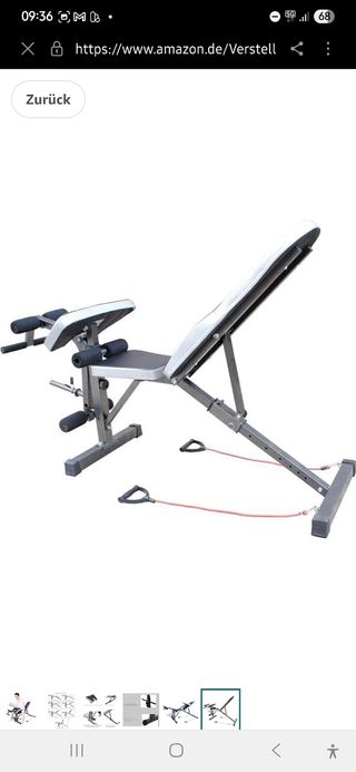 Banco de pesas,Estación de fitness,Home Gym,nuevo!