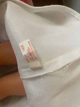 Vestido Nancy comunión 1983 con medalla