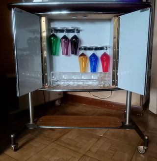 Mueble bar retro años 70
