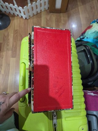 Caja vintage paisley