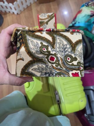 Caja vintage paisley