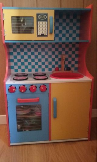 Cocinita madera niños - juguete