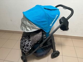 Carrito Uppababy Cruz azul
