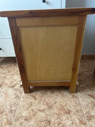 Mesitas noche madera - 2 uds.