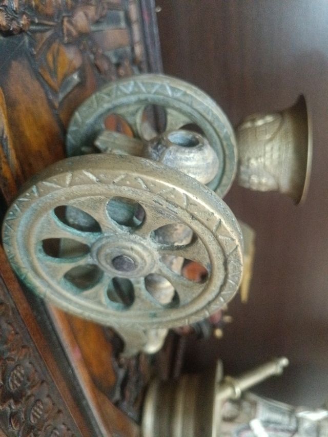 Cañón Bronce Decorativo