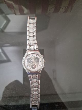 Reloj Swatch Cronógrafo Plata