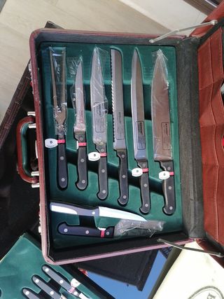 Juego Cuchillos Bergmann Solingen