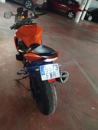 Kawasaki Z750 naked VENDO O CAMBIO por FURGONETA