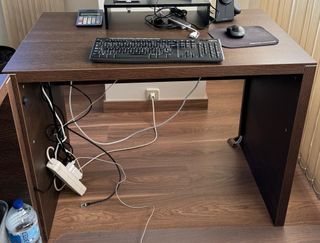 Mesa escritorio wengué 100x60