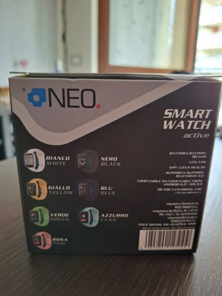 Smartwatch NEO Active  nero