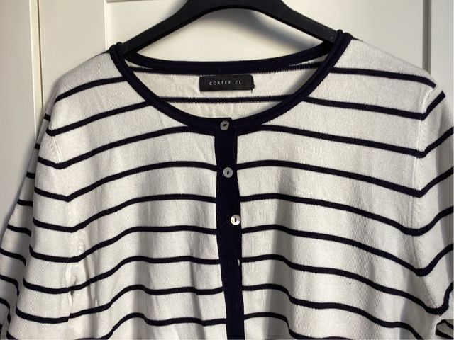 Chaqueta rayas Cortefiel - Talla 46