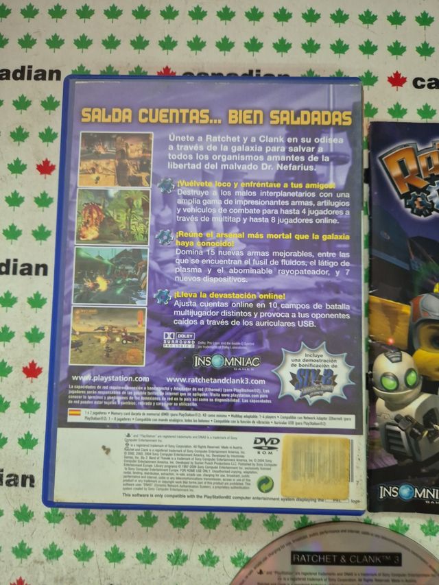Ratchet & Clank 3 PS2